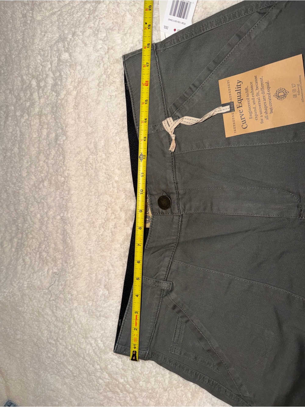 Democracy Olive Green Women's Bermuda Shorts - Picture 5 of 7